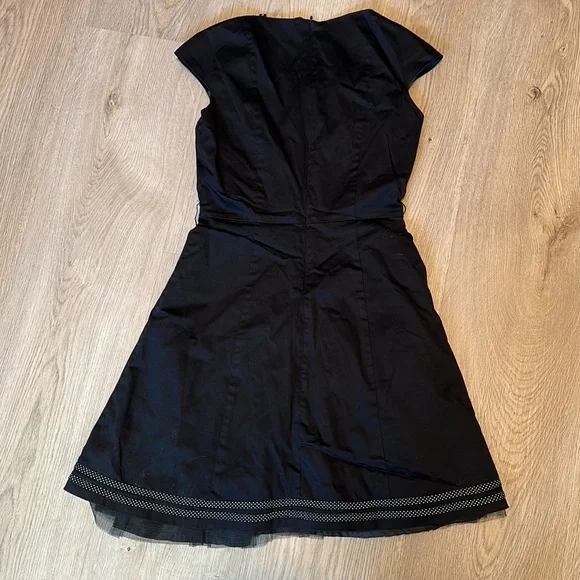 Living Dead Souls Black Retro Sailor Pinup Dress Women’s S Small - Picture 7 of 7